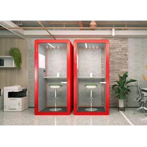 Comfort Soundproof Portable Office Pods Easy Disassemble Silent Phone Booth