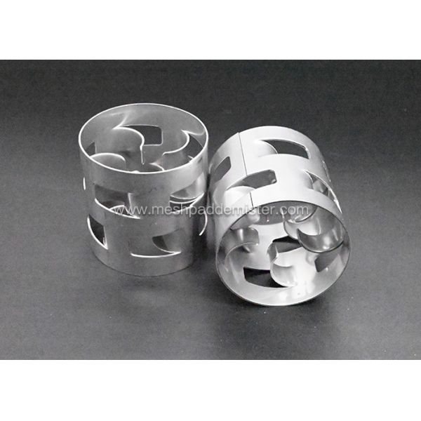 Buy Random Packing 3inch Metal Pall Ring 25mm Pressure Reducing at wholesale prices