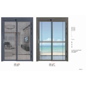 White Aluminum Sliding Windows Custom Design Smooth Commercial Aluminum