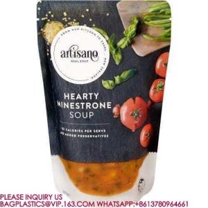 High Temperature Retort Bag, Retort Pouch Food Packaging, Stand Up Pouch