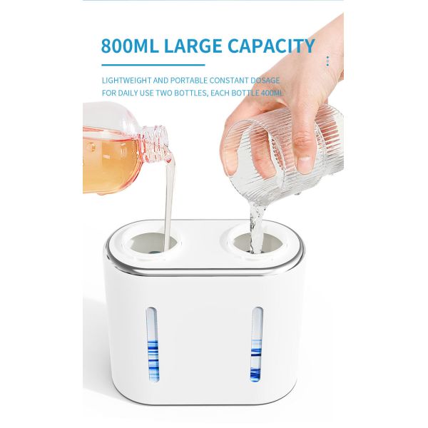 The new P16 automatic sensor soap dispenser, electric foam machine, dual-head soap dispenser, wall-mounted hand sanitizer machine
