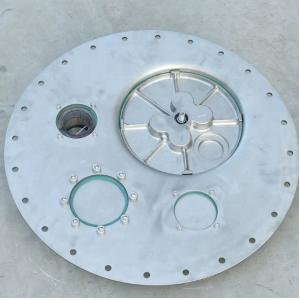 Aluminum Alloy European Standard Manhole Cover With Breathing Emergency Exhaust