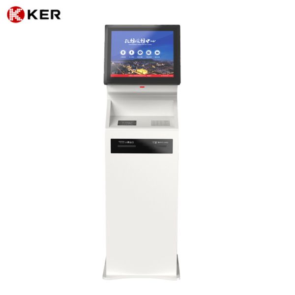 Buy AD Touch Screen Monitor Self Service Kiosk Rfid Terminal Multifunction Self Service Kiosk at wholesale prices