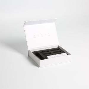 Custom Magnetic Electronic Gift Box With Rectangular Shape And Customizable