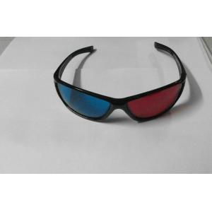 Quality Foldable Plastic Red Cyan 3D Glasses For Home Theater for sale