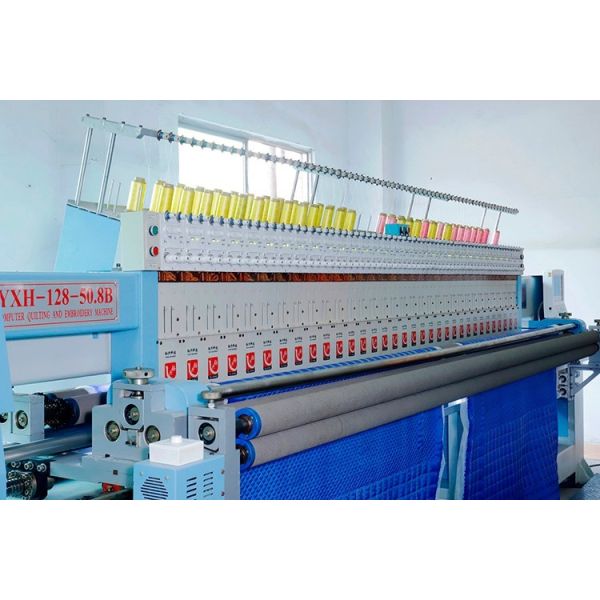 Buy 50 Needles 1000RPM Embroidery Quilting Machine For Bed Cover at wholesale prices