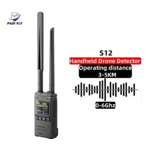 Hot Sales S12 Handheld Drone Detector with 0-6GHz Frequency Range Detection