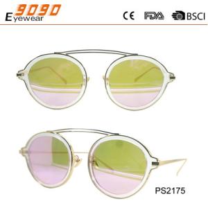women's retro temperament fashionable sunglasses ,UV 400 Protection Lens