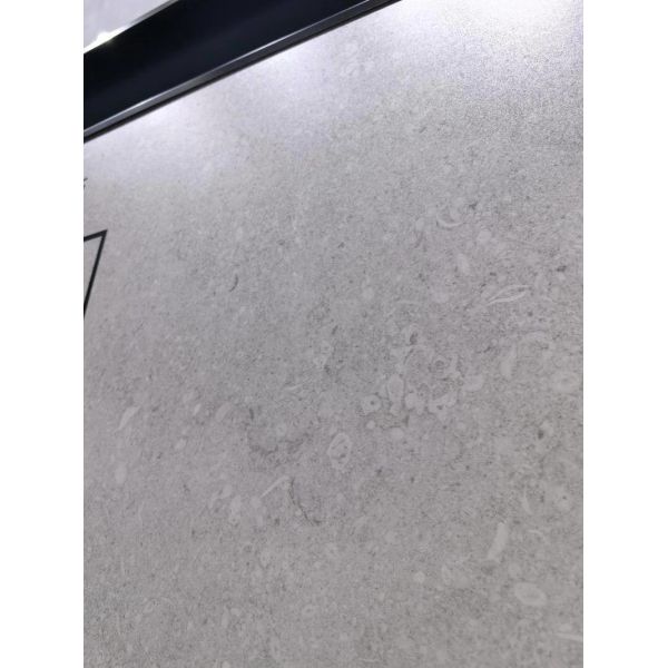 Light Gray Soft Glazed Porcelain Tile 1200x1200mm Indoor Floor