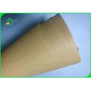 Customized Size Brown Kraft Paper Roll 70gr - 300gsm For Shopping Bag