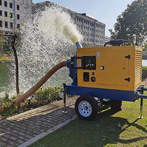 Flood Project Diesel Powered Water Pumps High Quality Self-Priming Centrifugal