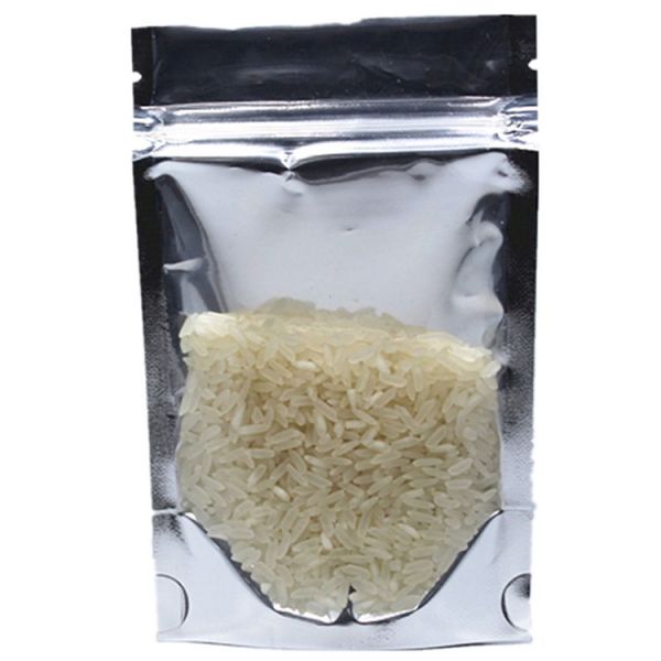 3 sides heat sealed k top foil lined food grade plastic packaging bags for beef jerky