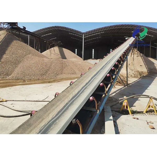 Buy Stainless Steel Industrial Belt Conveyor For Stone Crusher Machine at wholesale prices