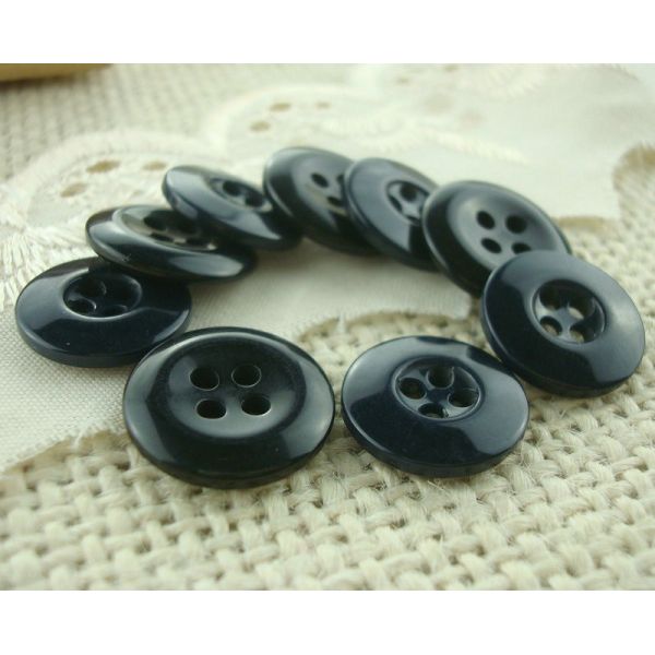 Wholesale polyester chalk Resin Rod buttons for Shirt Coat