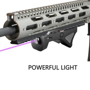 405nm Purple Shotgun Laser Sight With Rechargeable Picatinny Mount
