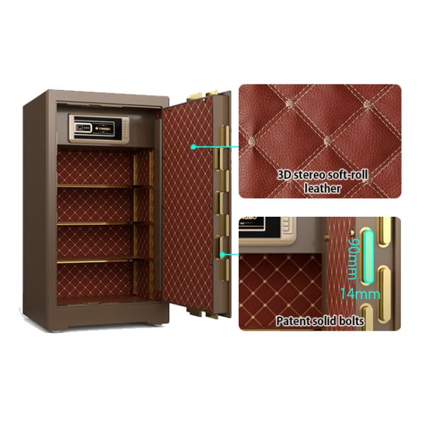 H1080mm Commercial Safe Box with 4 Open Ways for Money Jewelry Cash Document Valuables
