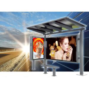 Quality solar bus stop shelter for sale