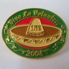Custom size enamel lapel pins badges