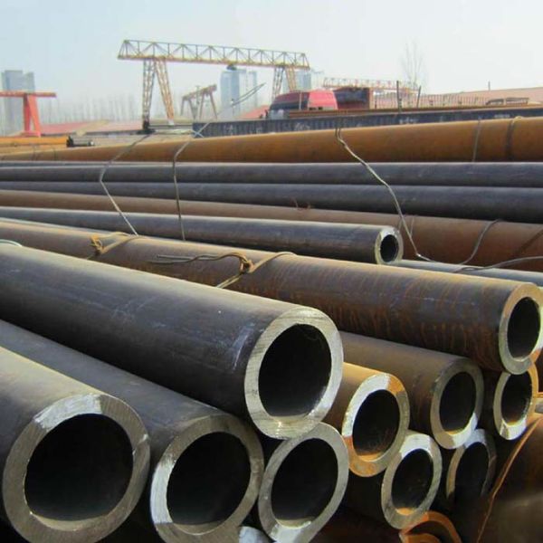 Buy Black Painting Seamless Carbon Steel Pipe Random Length at wholesale prices