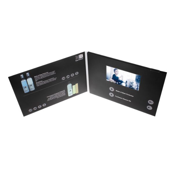 800*480 Pixel Digital LCD Promotional Video Card Homemade Video Advertising Cards