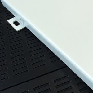 Erosion Resistant Brushed Aluminium Veneer Fluorocarbon Coated Anti Static