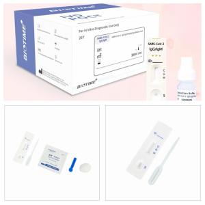 Home Detection Influenza Colloidal Gold Virus Test Kits