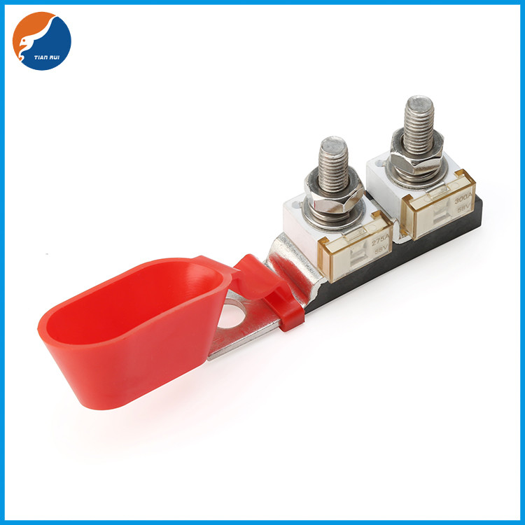 Marine Supply Battery MRBF Terminal Fuse Block 3/8" Mounting Hole 2 Terminal