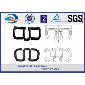 Spring Steel 60Si2MnA Elastic SKL Clip Black Oiled Tension Clamp OEM