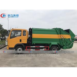 8cbm Sinotruk HOWO 4x2 RHD Trash Collection Truck