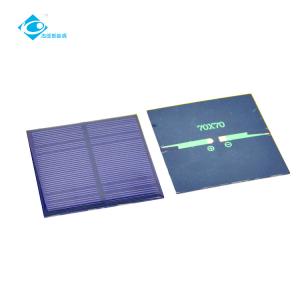 5V Custom Mini Epoxy Solar Panel ZW-7070-5V Portable Solar Panels Charger 0.67W