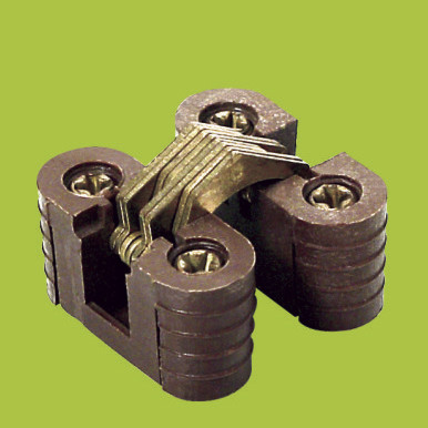 Buy foldable table invisible flap hinge brown Iron and Plastic Hinges at wholesale prices