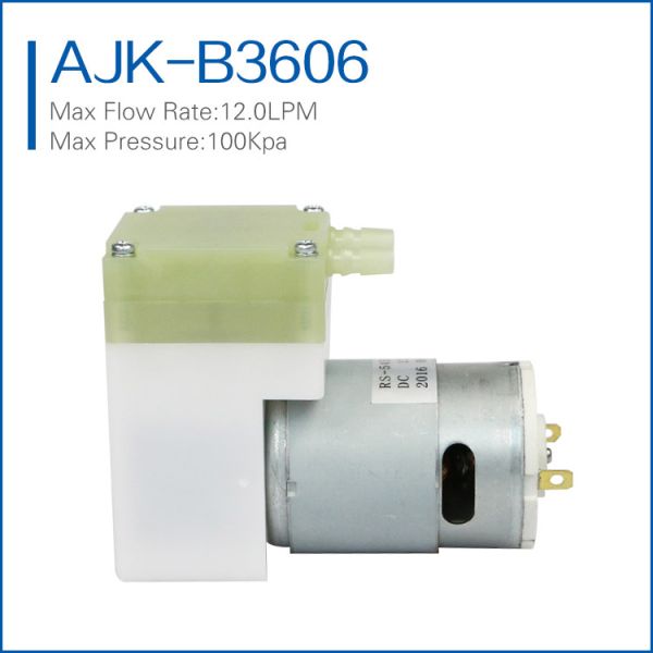 high flow micro vacuum pump