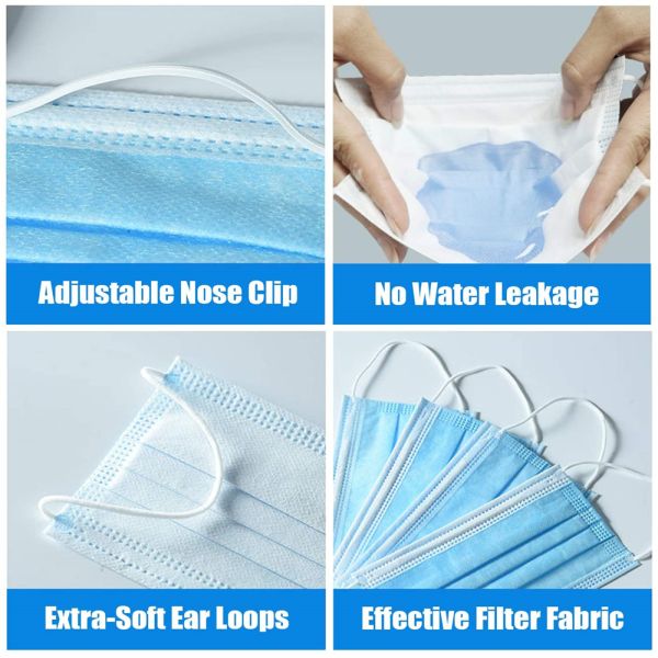 Surgical 510k Medical Face Mask Level 3 EAC Standard