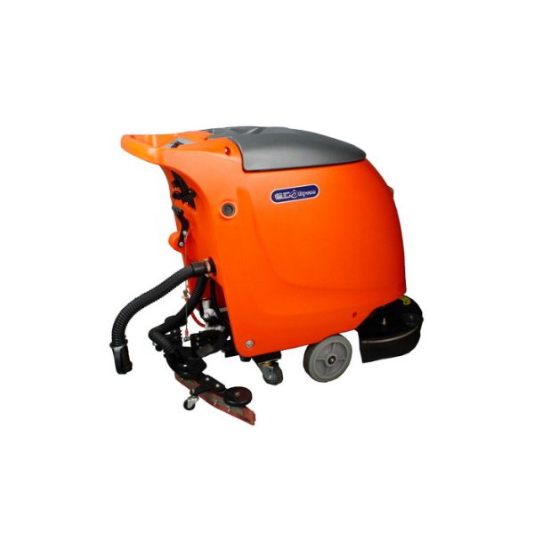 Colored Self Propelled Floor Cleaning Machines / Warehouse Walk Behind Scrubber