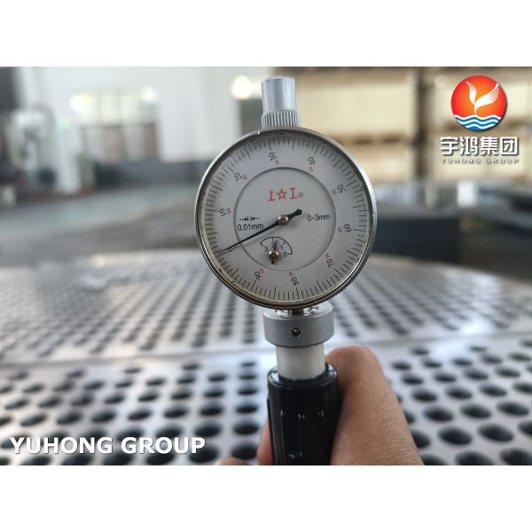 Forged EN10222-4 P280GH / 1.0426 Carbon Steel Tubesheet for Heat Exchanger