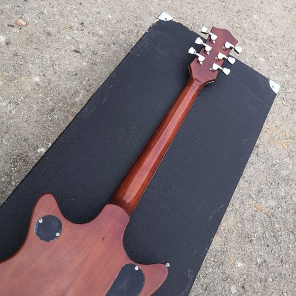 Grand guitar Electric guitar Grets guitar Natrual color Face and back Presented pick and bag