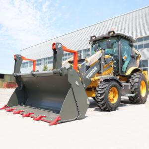 Multi Functional Large Backhoe Loader Equipment 8300kg Total Weight
