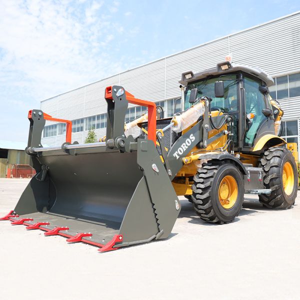 Buy Powerful All In One Backhoe Excavator Loader With 1m3 Bucket Capacity at wholesale prices