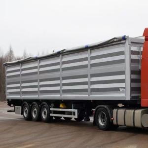 Three Axle Box Semi Trailer With Anti-lock Function