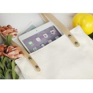 Canvas Letter Recyclable Tote Bag Large Capacity