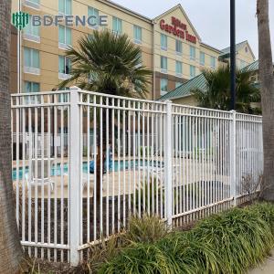 Anti-Corrosion Tubular Steel Fence Saltwater Resistant
