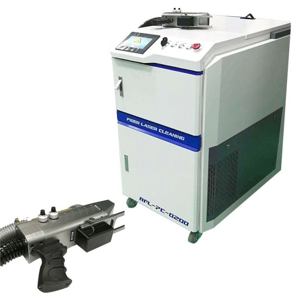 Buy Stable Metal Laser Cleaning Machine Rust Oxide Painting Coating Removal at wholesale prices