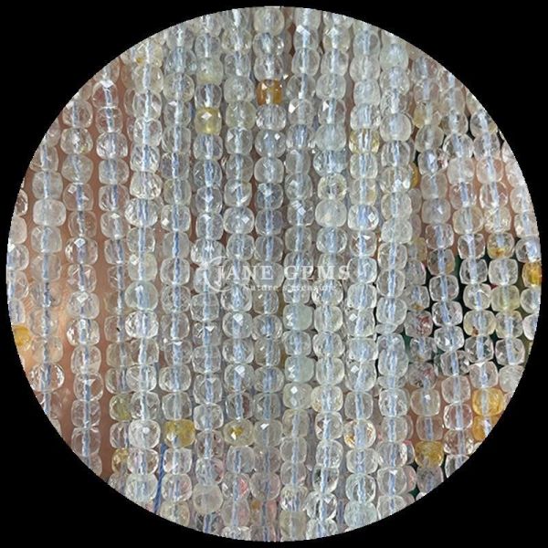 Tiny Rainbow Colored Polished Gemstone Beads Golden Obsidian Loose Strands for Jewelry Making