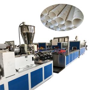 Computerized Deep Screw PVC Conduit Pipe Electric Cable Wire Protection Pipe Machine