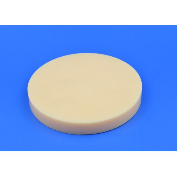 Buy High Purity 95% 99% Alumina Ceramic Disc / Ceramic Round Block at wholesale prices