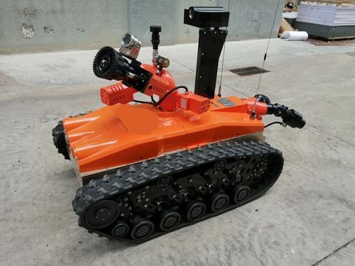 Rxr-M80d-Dm Intelligent Mobile Fire-Fighting Robot Fire Fighting Application