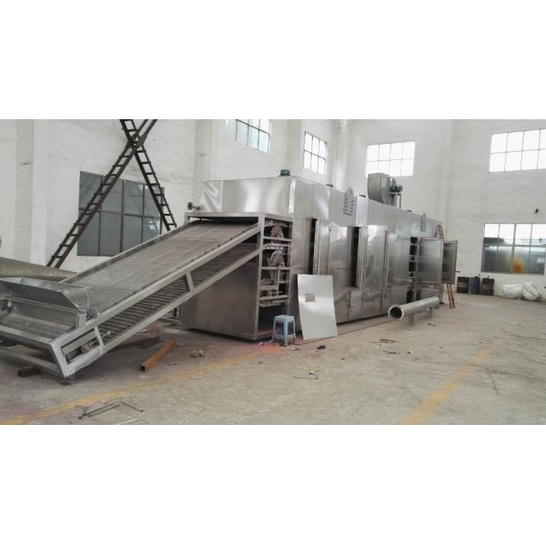 Large Capacity Continuous Belt Dryer Hot Air Circulation Industrial Drying Machine