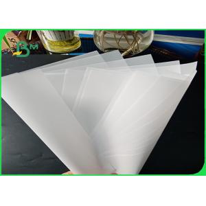 High Smoothness White Greaseproof Paper Food Grade For Oven / Microwave