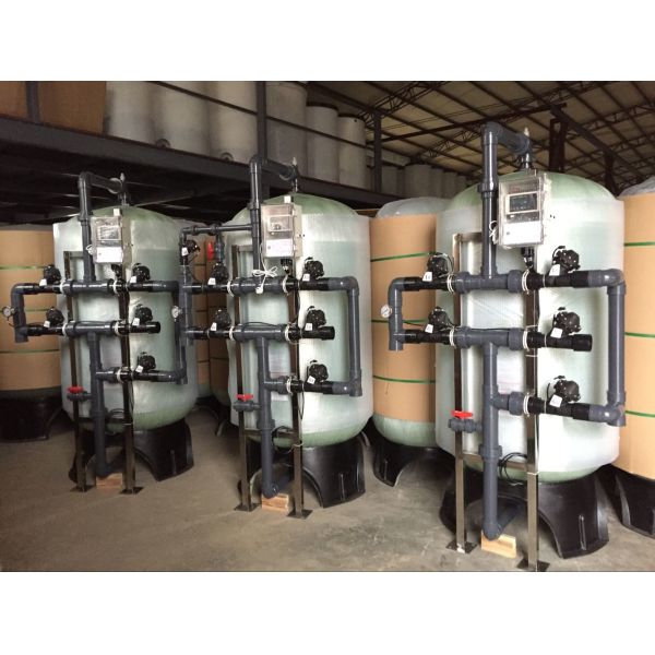 Buy Agriculture Hard Water Treatment Systems Automatic Water Softener Anti Rust at wholesale prices