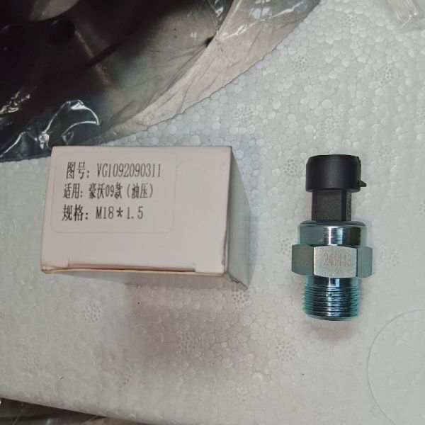Sinotruk HOWO Truck Engine Oil Pressure Sensor Vg1092090311 for Wd615/Wd618/Wp10/Wp12/D12